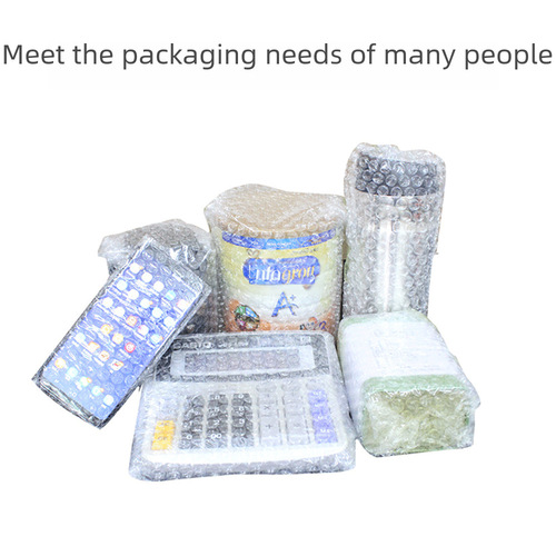 Bubble film wholesale moving matched with 20cm 50cm shockproof bubble film thick packing foam roll packaging film
