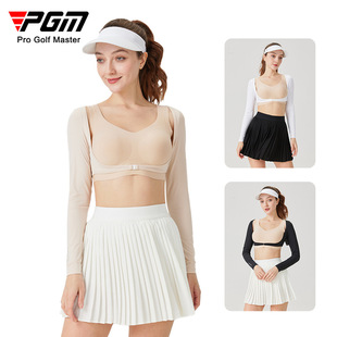 2025 Golf Women's Tops Summer Sun Protection Clothes Long Sleeve Shawl Bottoming Shirt Women's Clothes Ice Silk Women's Clothing