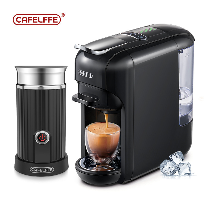 5合1カプセルコーヒーマシン全自動小型家庭用コーヒーマシン7段階水位冷熱イタリア式アメリカ式カプセル機|undefined