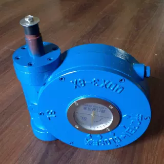 手动涡轮头QDX3蝶阀涡轮传动头 电动阀涡轮头双极单极驱动器