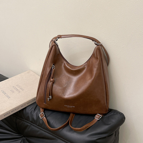 Women's 2025 New Model Commuting Crossbody Bag, Spring Fashion, University Student School Bag, Tote Bag