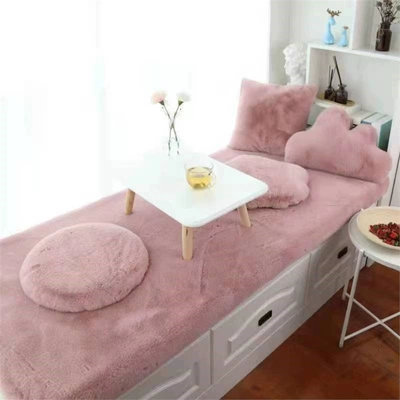 Log Washable and Wipeable Car Carpet - dusty-rose-extra-thick-high-density-50cm-x-180cm