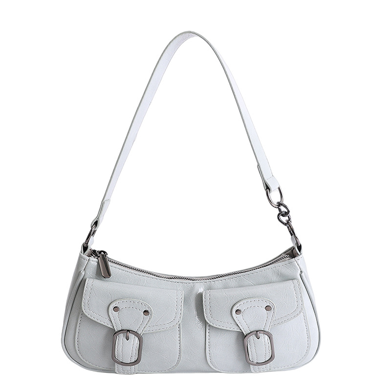 Retro versátil hombro explosivo nicho bolsos debajo de la axila mujeres 2026 ventas calientes nuevas lujosas de moda alta sensación de backpack