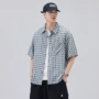 翻领短袖男士夏季衬衣