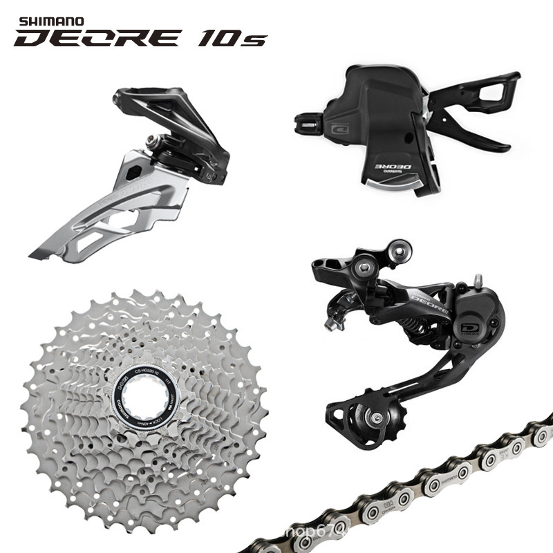 Nuevo kit Xi mano DEORE M6000 Kit de transmisión de 10 velocidades de 20 velocidades de 30 velocidades de manga pequeña volante trasero