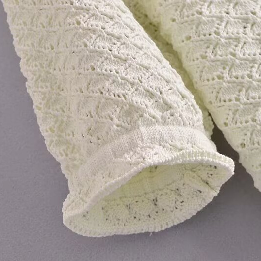 Nouvelle veste tricotée à nœud papillon pour femme automne/hiver 2024_voghion.com