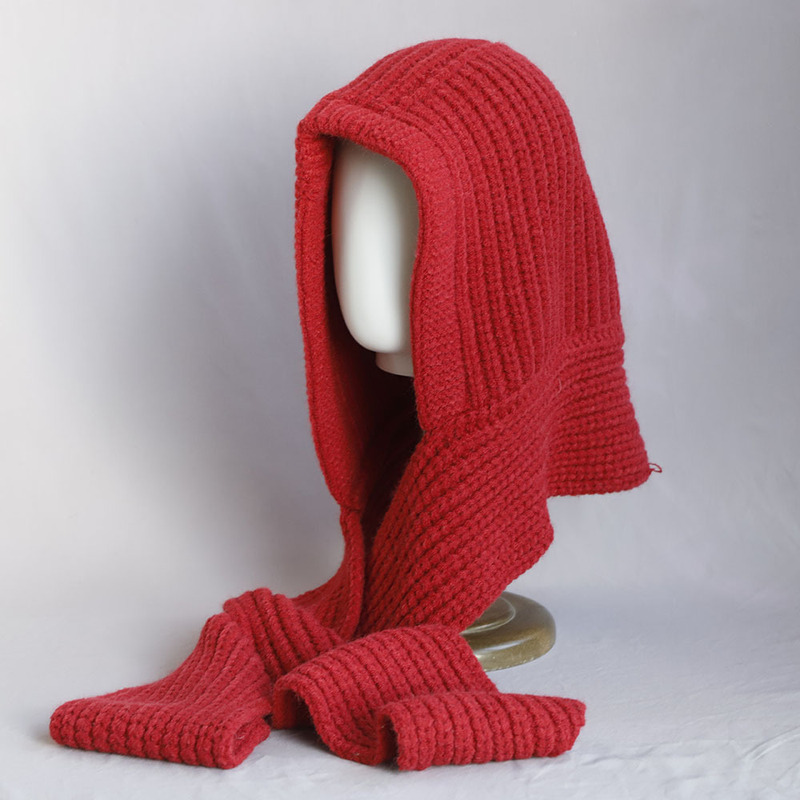 New Balaclava Hat for Women, Autumn and Winter Warm Knit Hat Scarf Combo, Hooded Neck Warmer Trendy New Balaclava Hat for Women, Autumn and Winter Warm Knit Hat Scarf Combo, Hooded Neck Warmer Trendy