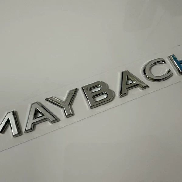 Suitable for Mercedes-Benz Maybach EQS680 lettering, Mercedes-Benz EQS680 car emblem, tail emblem, and number plate