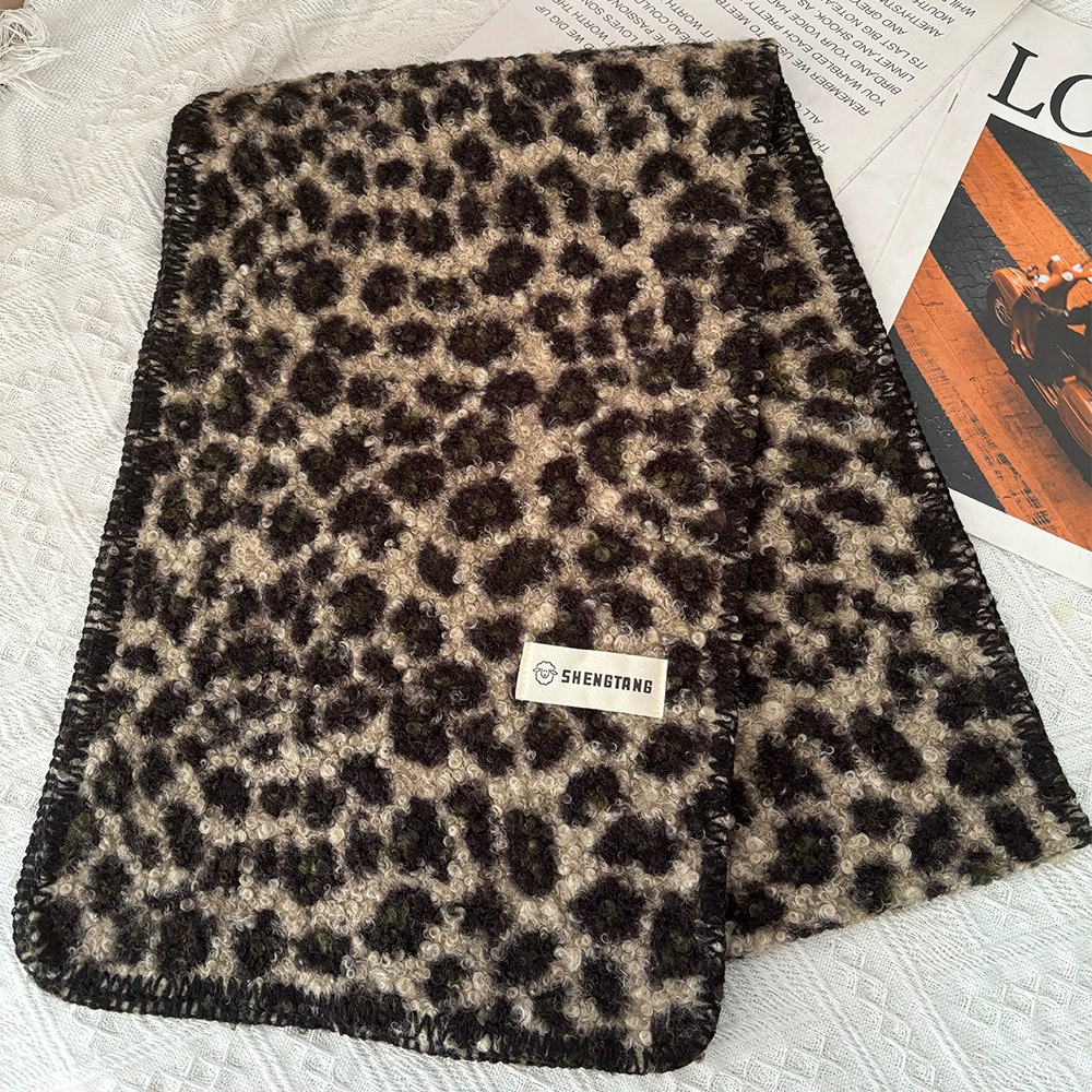Winter brand knitted keep warm scarf, Korean style, high-quality style