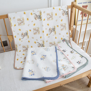 Newborn Baby Class A Gauze Diaphragm Pad Baby Climbing Pad Waterproof Breathable Leak-proof Mattress Aunt Period Physiological Pad
