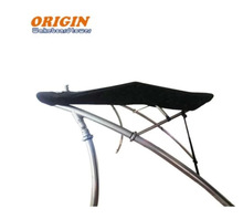 游艇船舶冲浪滑水塔顶棚遮阳篷1470V版黑色遮篷O-TB5-1470V