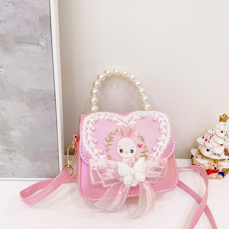 Coreano lindo bolso de niña dulce amor nicho bolso de hombro 2024 nuevo tipo de cartoon princess mochila