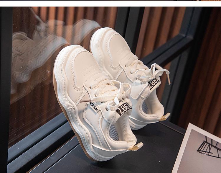 Children's Sports Shoes 2023 New Spring and Autumn Boys' Board Shoes Girls' Breathable Casual Shoes Middle and Big_voghion.com