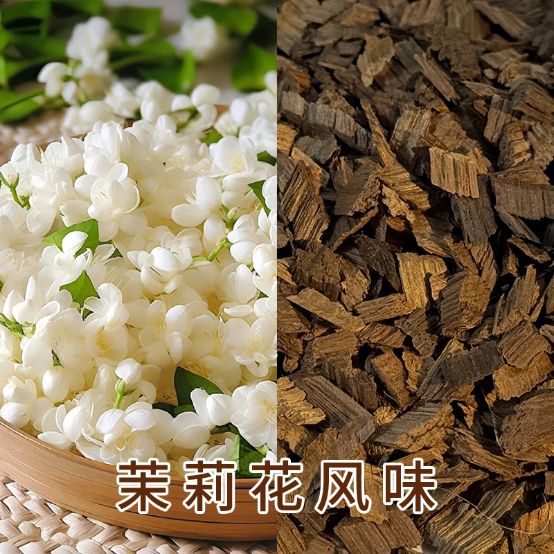 American Oak Wood Chips for Bottle-Based Wine, Used for Wine Brewing, Medium to Heavy Roasting, Unpainted, Natural Color