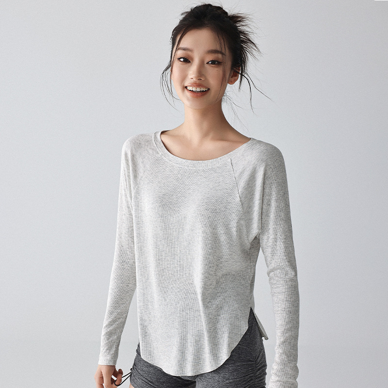 Fitness Clothing for Women, Long-Sleeved, Plus-Size, for Fat Girls, Spring & Fall Outdoor Wear, Outdoor Running and Cycling, Quick-Drying T-Shirts, Yoga Tops Fitness Clothing for Women, Long-Sleeved, Plus-Size, for Fat Girls, Spring & Fall Outdoor Wear, Outdoor Running and Cycling, Quick-Drying T-Shirts, Yoga Tops