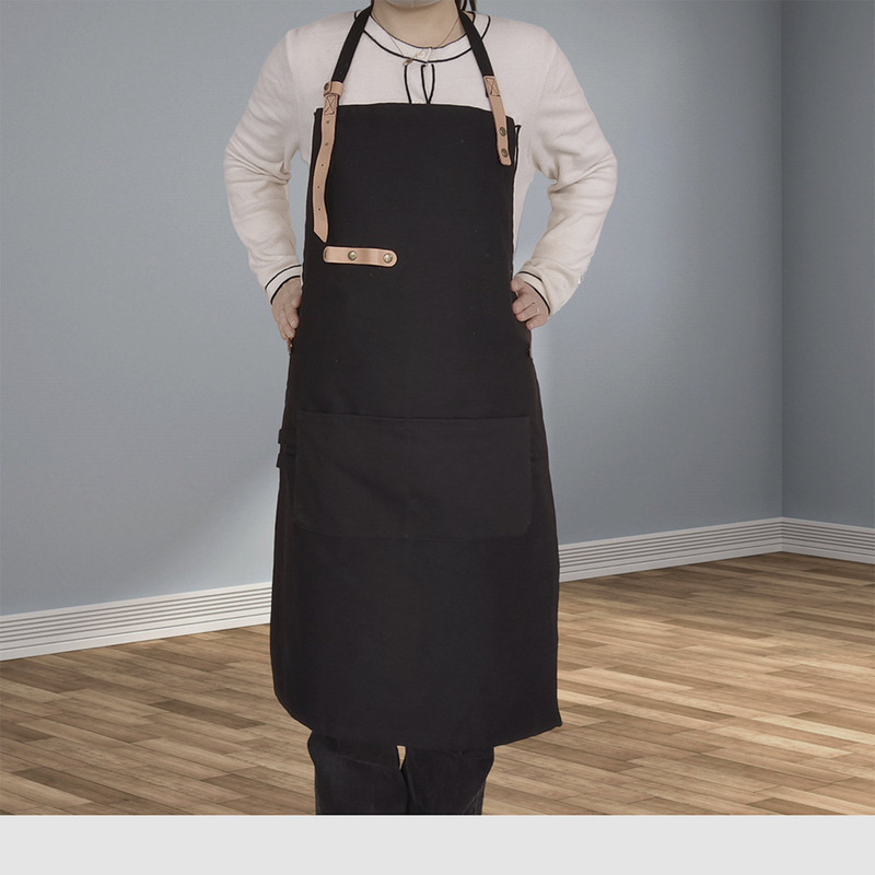 Apron neck detachable barber catering cake shop florist apron customizable LOGO tattoo artist