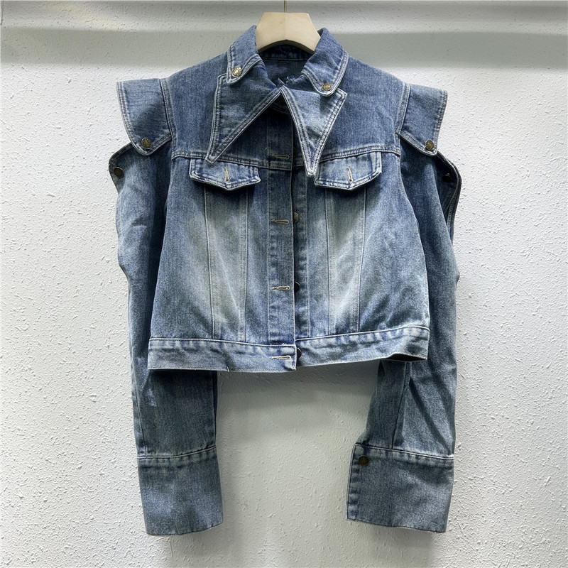Autumn small design denim jacket