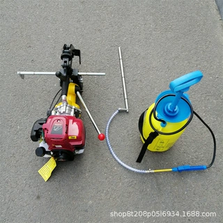 一体钻铁路轨道处理打眼机四冲程汽油机31型内燃钢轨钻孔器设备