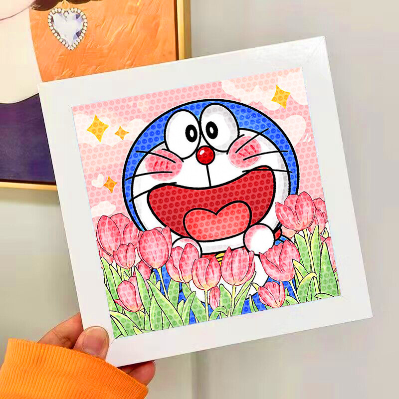 Nuevo dibujo de diamante infantil de labu diy pegatinas de diamante con marcos de fotos hechas a mano diy puzzle pegatinas de mampostería image 66