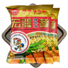 宏发红烧排骨面宏润方便面整箱装80后怀旧零食童年麻辣烫火锅批发