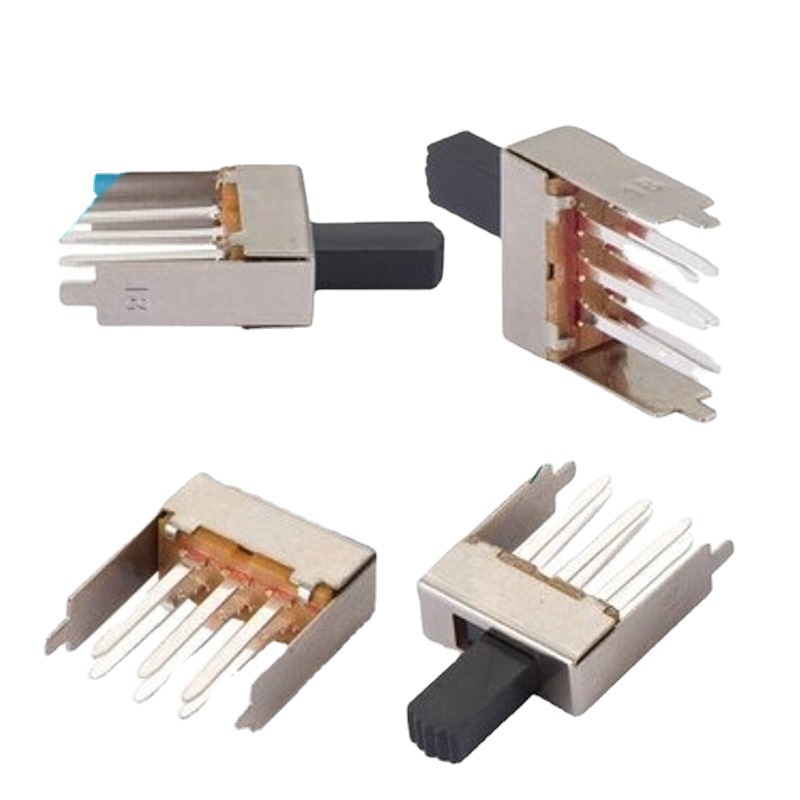 2档滑动开关脚位加高加长/拨动开关2档耐高温/滑动开关2档耐温