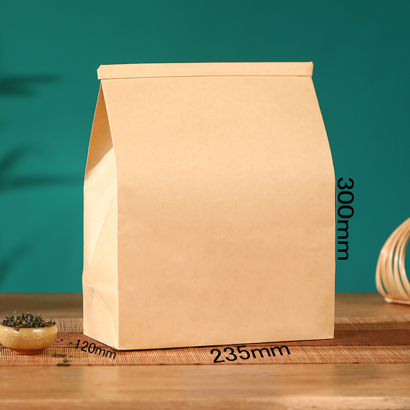 창이 없는 소가죽 특대 23.5*12*30-25개-크래프트지