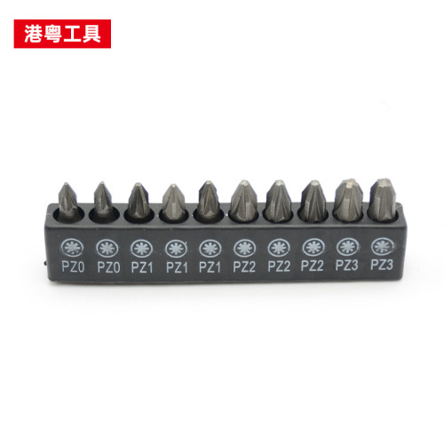 Cross-head bit set, Phillips bits, electric screwdriver bits—compatible with both cross and flathead designs—for electric screwdrivers and drill accessories