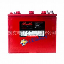 加拿大ROLLS蓄电池R12-100AGM深循环船舶12V100AH太阳能贮电系统