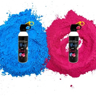 Cross-Border New Corn Flour Spray Color Boys and Girls Gender Reveal Party Atmosphere Props Marathon Opening Color Run
