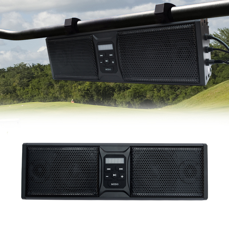 ゴルフカートbluetoothオーディオサポート多色音楽ビート点滅防水防塵中低音スピーカーリモコン|undefined