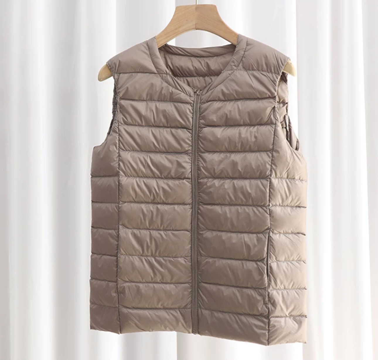 카키(짧은 지퍼)