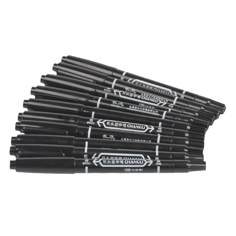 Liner painting, water-based pen, black stationery, 10 pieces, wholesale