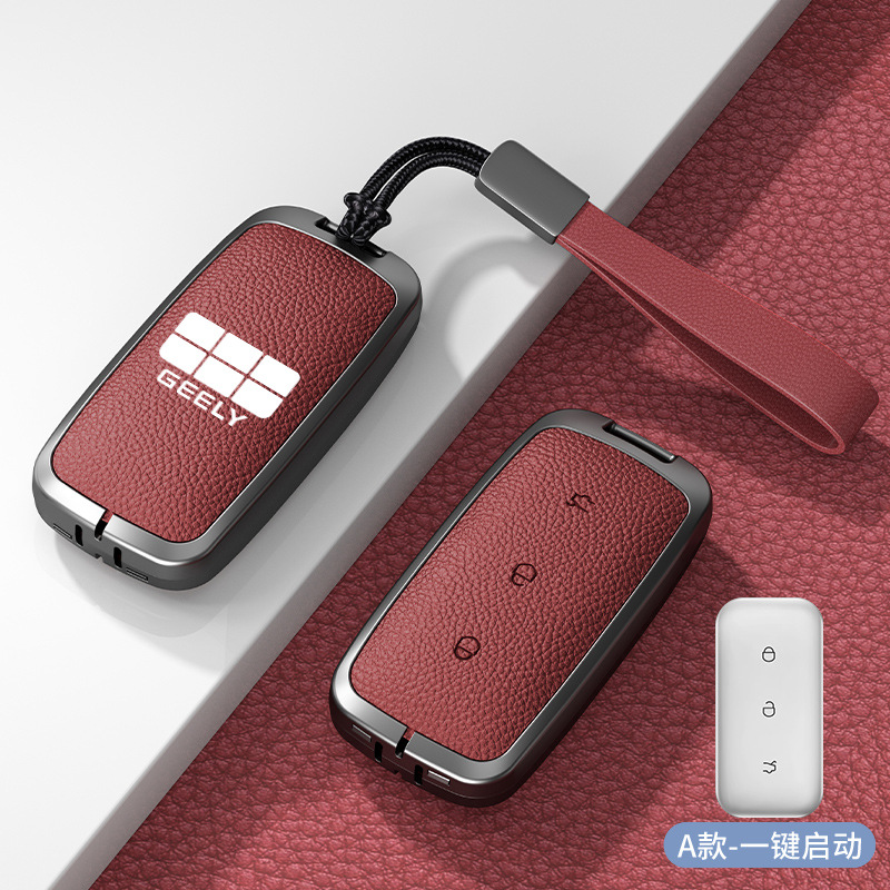 모델 A, 원버튼 시작, 화산 빨간색 아연 합금 쉘 + 핸드 스트랩