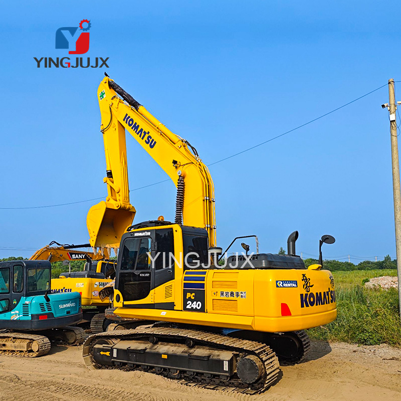 24 toneladas excavadora grande excavadora Komatsu pc200 pc220pc240 excavadora gancho para la venta