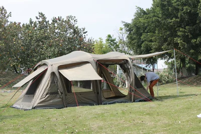 Outdoor Camping Tent Inflatable Tent Rod Free Air Column Inflatable Tent Camping Tent 5-8-10 People Tent