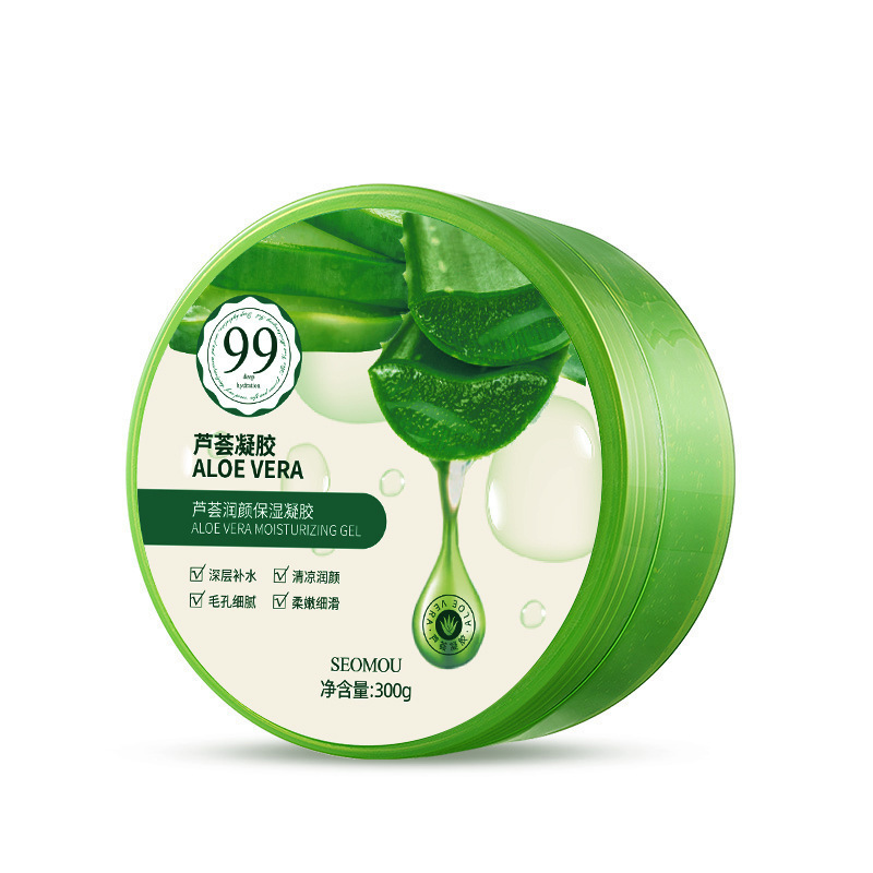 Gel de aloe vera 300g gel de esencia hidratante crema reparadora para después del sol gel de aloe vera al por mayor