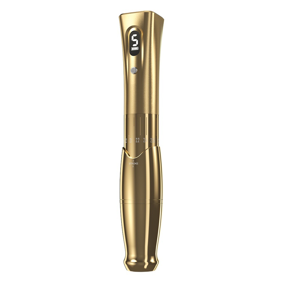 Máquina de bordado de tatuaje inalámbrico de dragón de bordado de carga de doble batería pluma de tatuaje de ceja de energía inalámbrica máquina de tatuaje herramienta de bordado de tatuaje