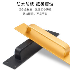 No punching door and window handle aluminum alloy door wooden door window balcony glass sliding door self-adhesive surface mounted small handle handle