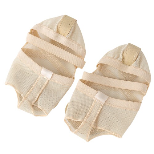 Belly dance shoes, dance practice shoes, ballet soft-soled socks, gymnastics foot guards, hot-drilled half-piece foot covers