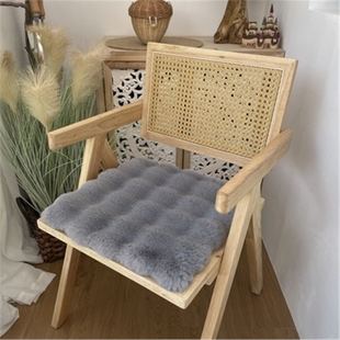 Bubble Rabbit Plush Chair Cushion Stool Cushion Computer Casual Chair Cushion imitation grass tatami pad office fart cushion