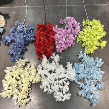 婚庆吊顶花 运转兰大支加密飘雪樱花婚礼堂装饰花影棚直播间吊花