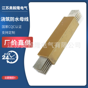 Waterproof Busbar Channel High and Low Voltage Copper Aluminum Bar Dense Closed Plug-In Type Fireproof Busbar Channel Cast Busbar Channel