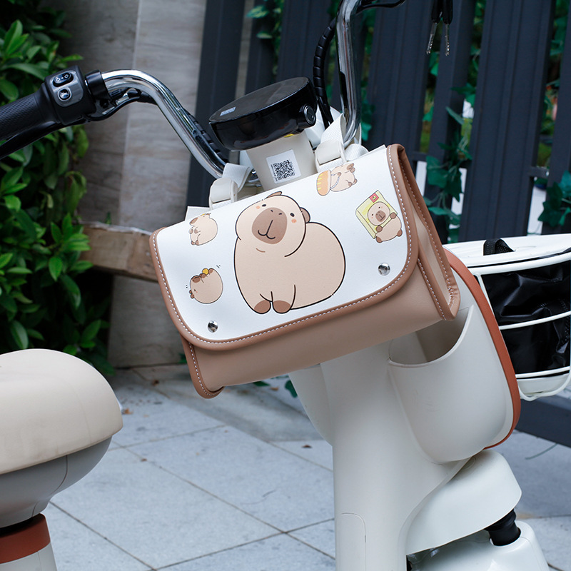 Cross-Border Hot-Selling Electric Vehicle Front Waterproof Bag Motorcycle Bicycle Universal Large-Capacity Storage Bag