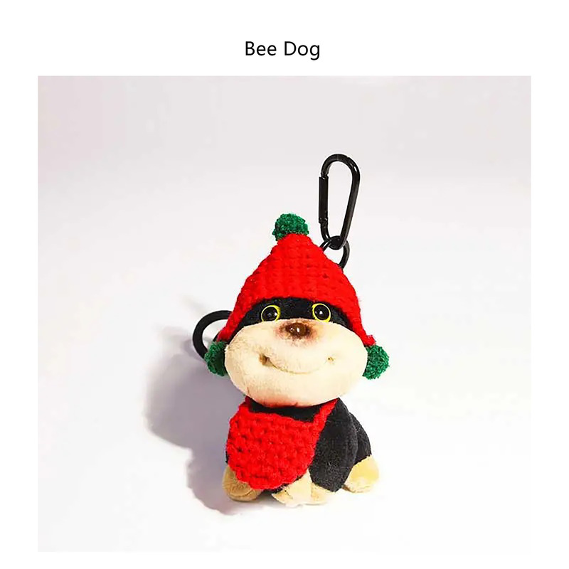 インターネット有名人の新しい漫画蜂犬蜂人形キーホルダーかわいいバッグペンダントぬいぐるみペンダントライブブロードキャスト卸売|undefined