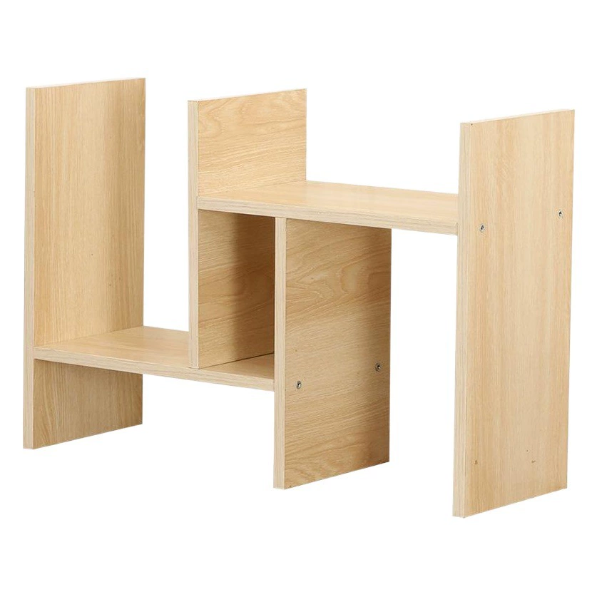 Простая современная настольная книжная полка Простой детский книжный шкаф Стеллаж для хранения Экономичный и компактный настольный стеллаж для хранения