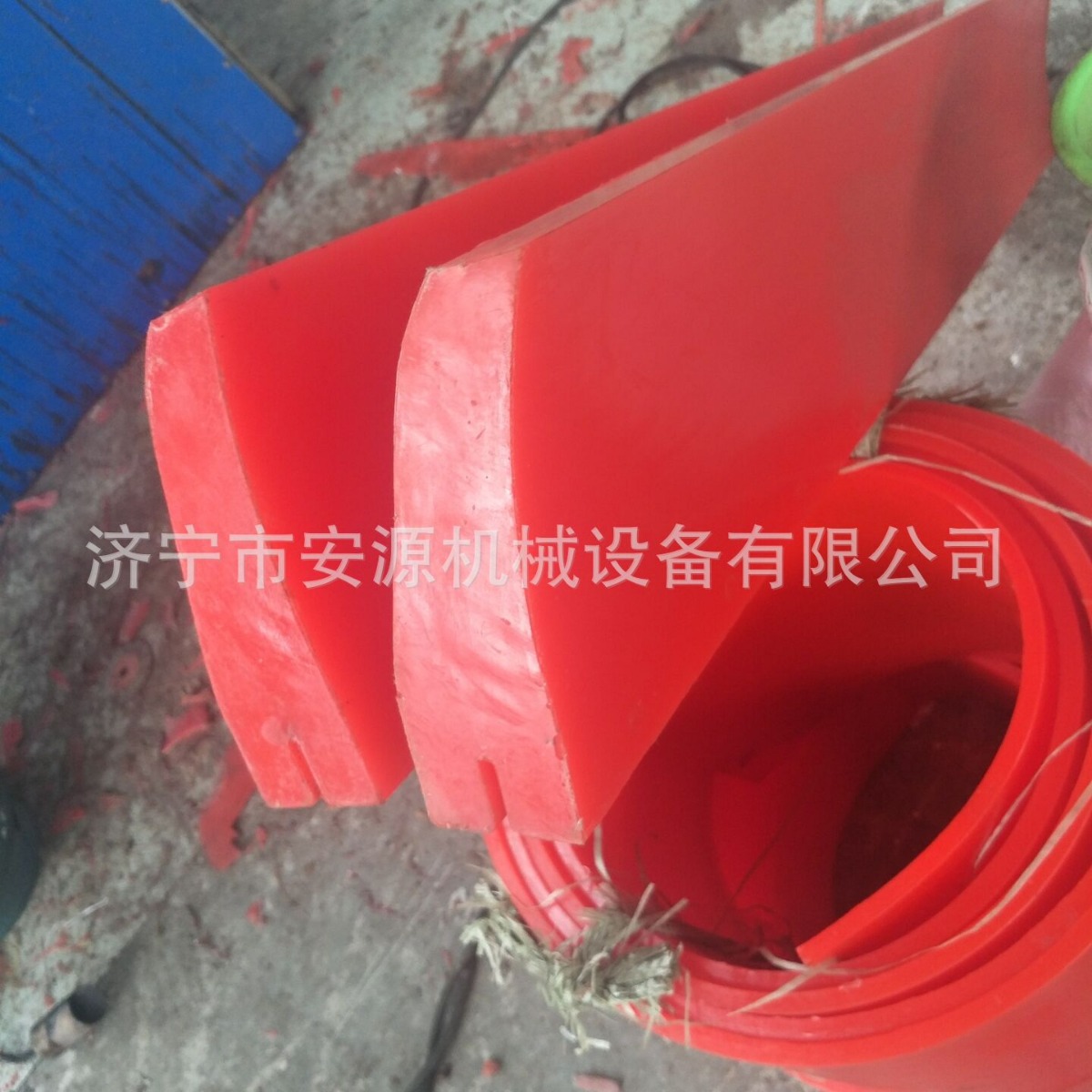 分体式聚氨酯刮刀  浇筑聚氨酯清扫器刀头  皮带机清扫器刀头
