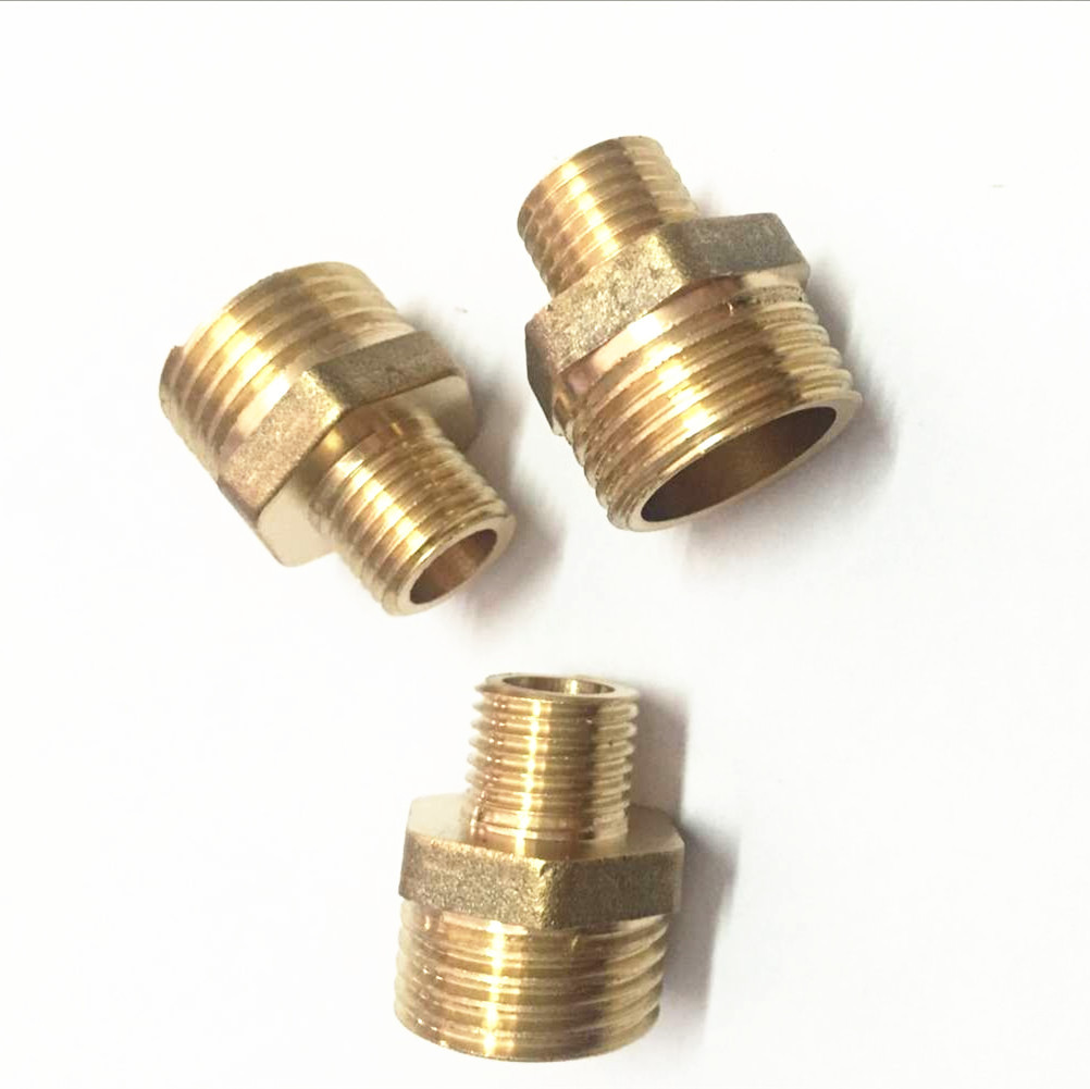 厂家供应气动快速接头三通 三叉 两通 两叉 两分变四分铜对丝