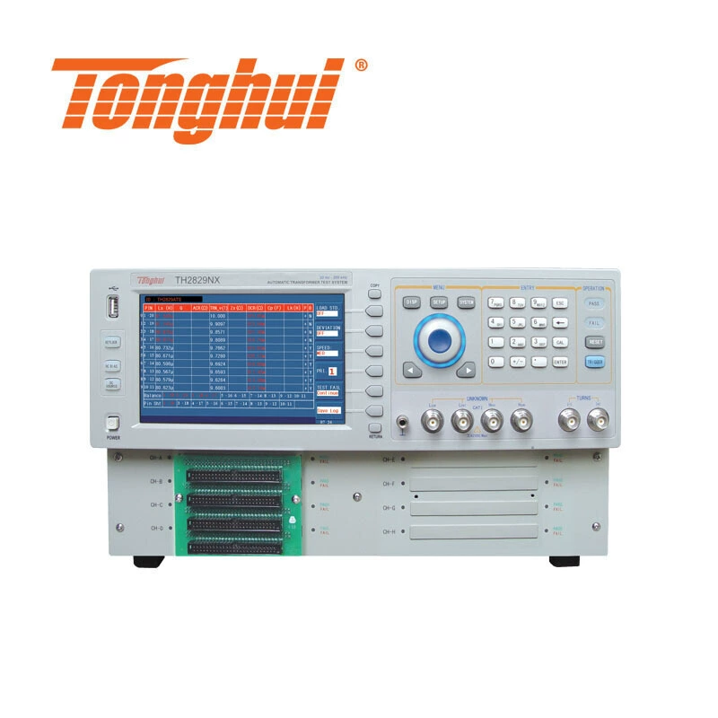 Tonghui TH2829NX Автоматическая трансформаторная тестовая система 200kHz Многофункциональная тестовая система TH2829LX