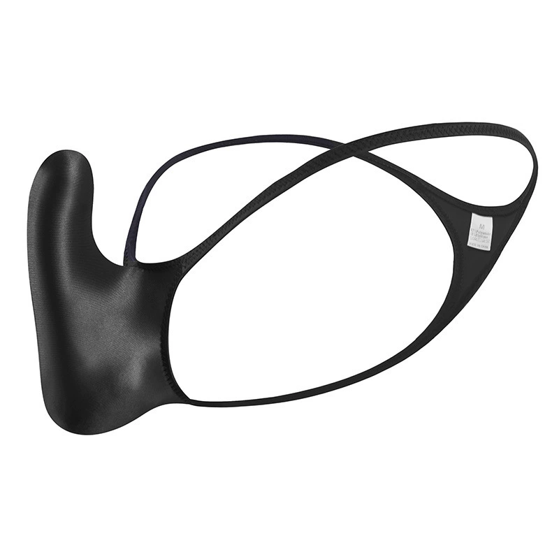 Новые мужские стринги jj, шелковистые, сексуальные, блестящие, молодые мужские трусы, эластичное нижнее белье с низкой талией и выпуклостью для мужчин