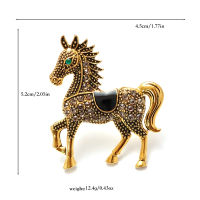 Accessible Luxury Enamel British Suit Corsage | Yaxa sancaqları